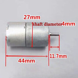 27mm Diameter Small DC Gear Motor Low Cost Great Performance